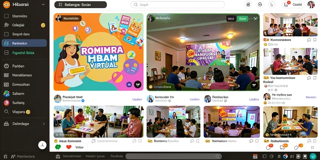 Tampilan awal yang menarik dan intuitif.