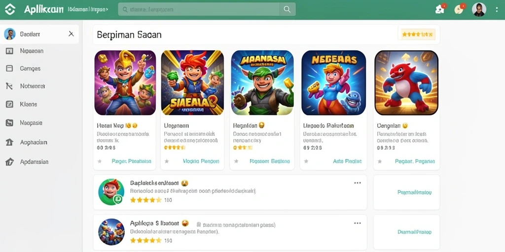 Tangkapan layar menampilkan grafis yang menawan.