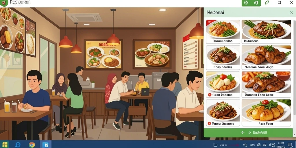 Tampilan antarmuka yang ramah pengguna.