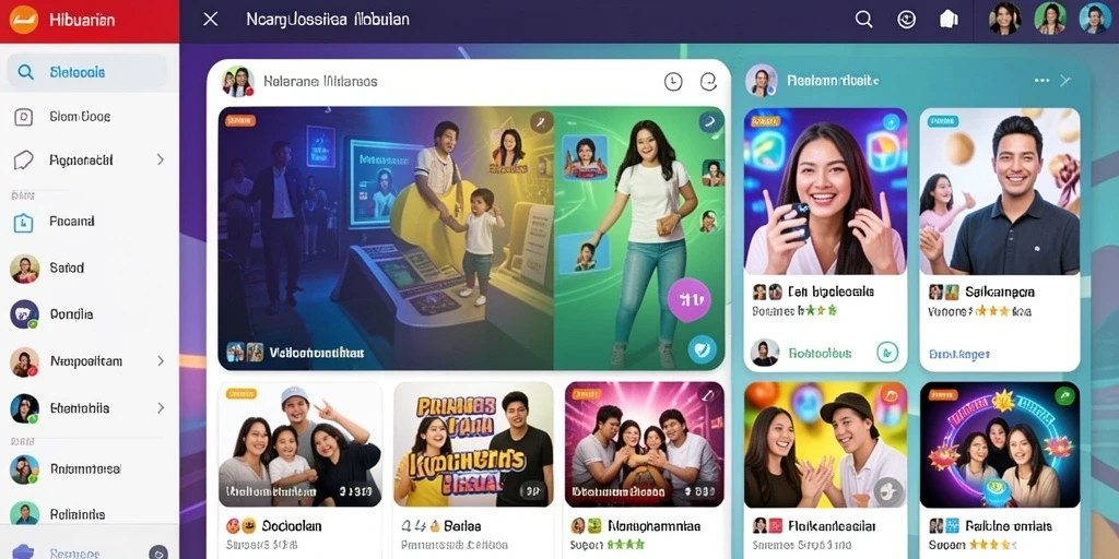 Tampilan antarmuka yang user-friendly.