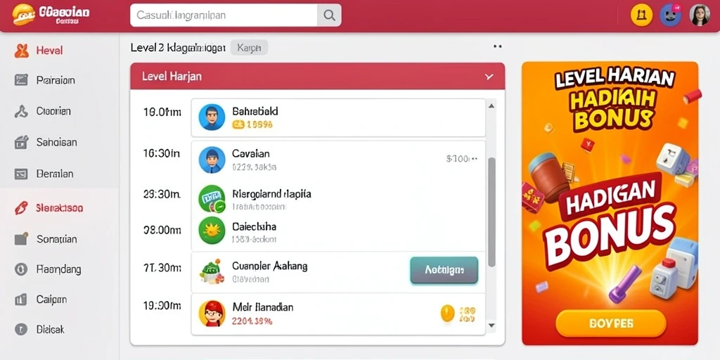 Tangkapan layar menampilkan petualangan karakter utama.