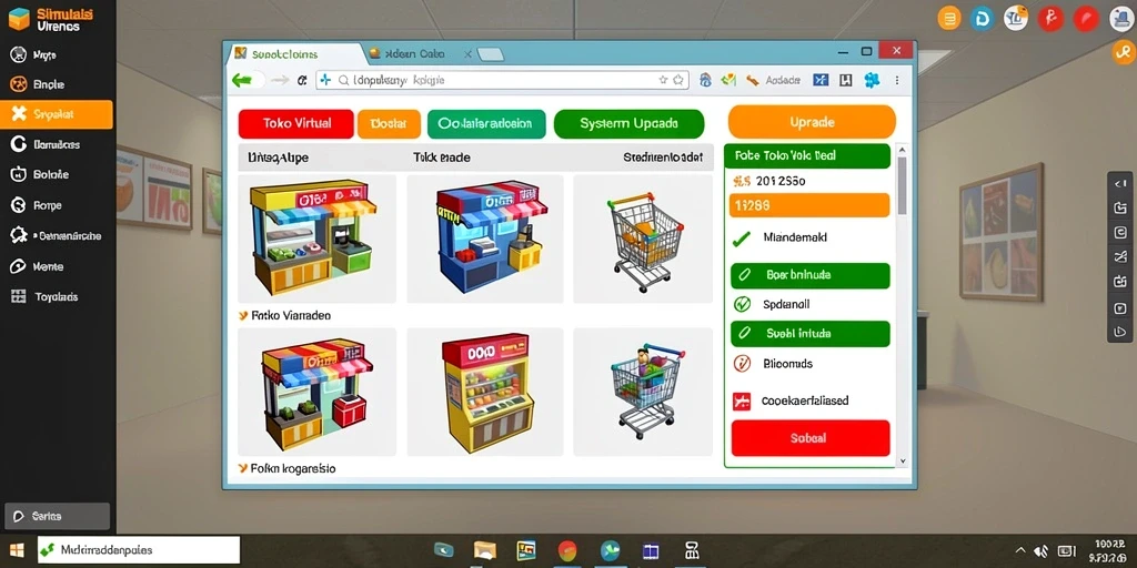 Tampilan antarmuka yang menarik dan user-friendly.