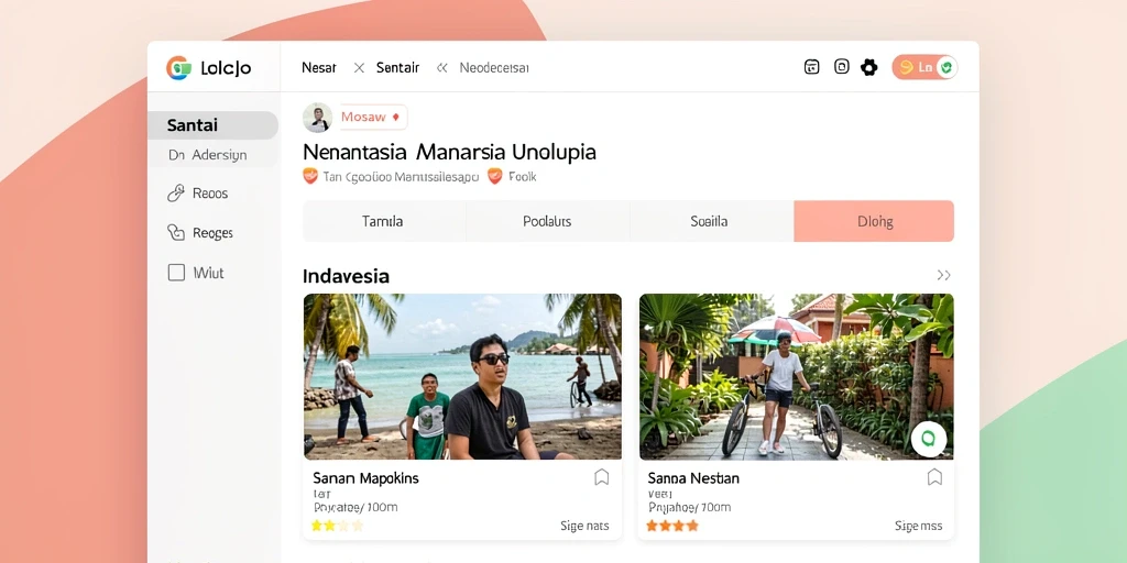 Tampilan karakter yang bisa disesuaikan dengan berbagai pilihan.