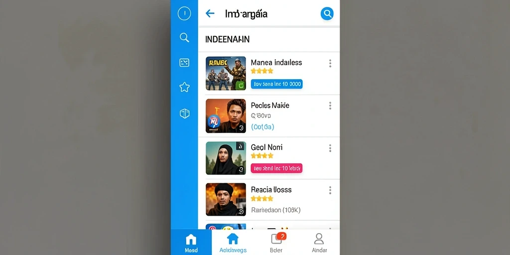 Tampilan antarmuka yang intuitif dan mudah digunakan.
