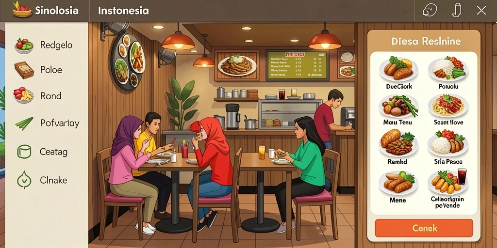 Tampilan antarmuka yang menarik dan mudah digunakan.