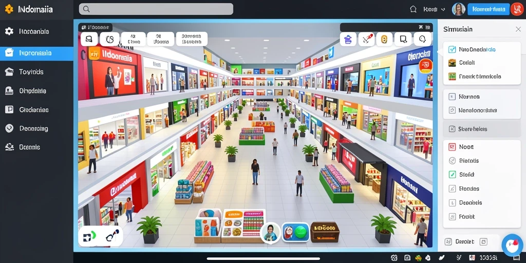 Tampilan antarmuka MINISLOT yang menarik dan modern.