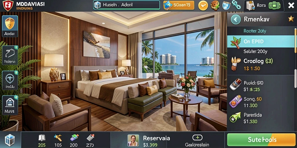 Screenshot menampilkan grafis yang mengagumkan dari NA777.