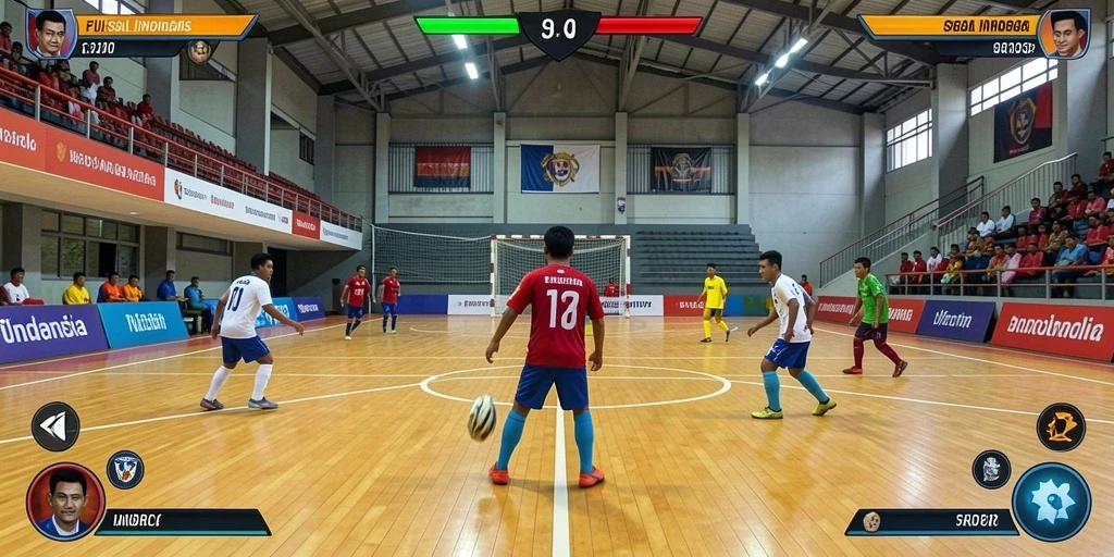 Tampilan permainan yang memukau.