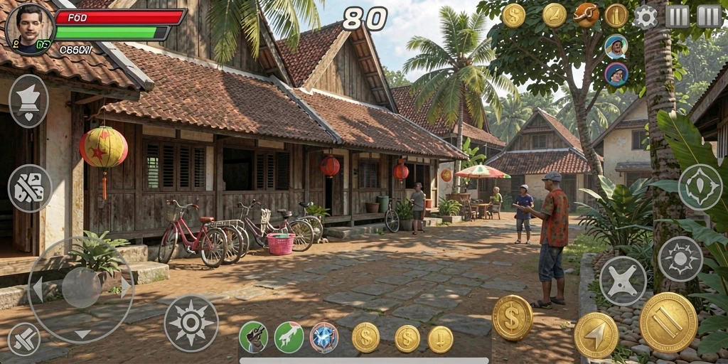 Tampilan antarmuka yang menarik dan user-friendly.