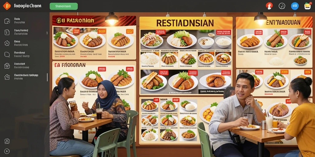 Tampilan antarmuka yang menarik dan user-friendly.